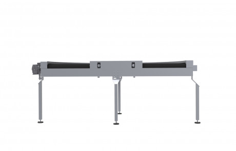 180 Degree Curve Belt Conveyor Side