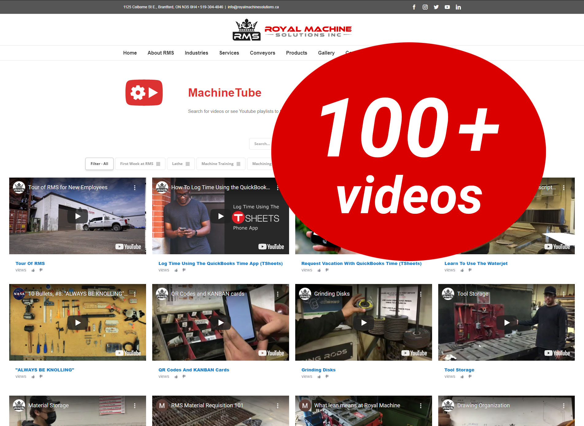 MachineTube-Videos-Page